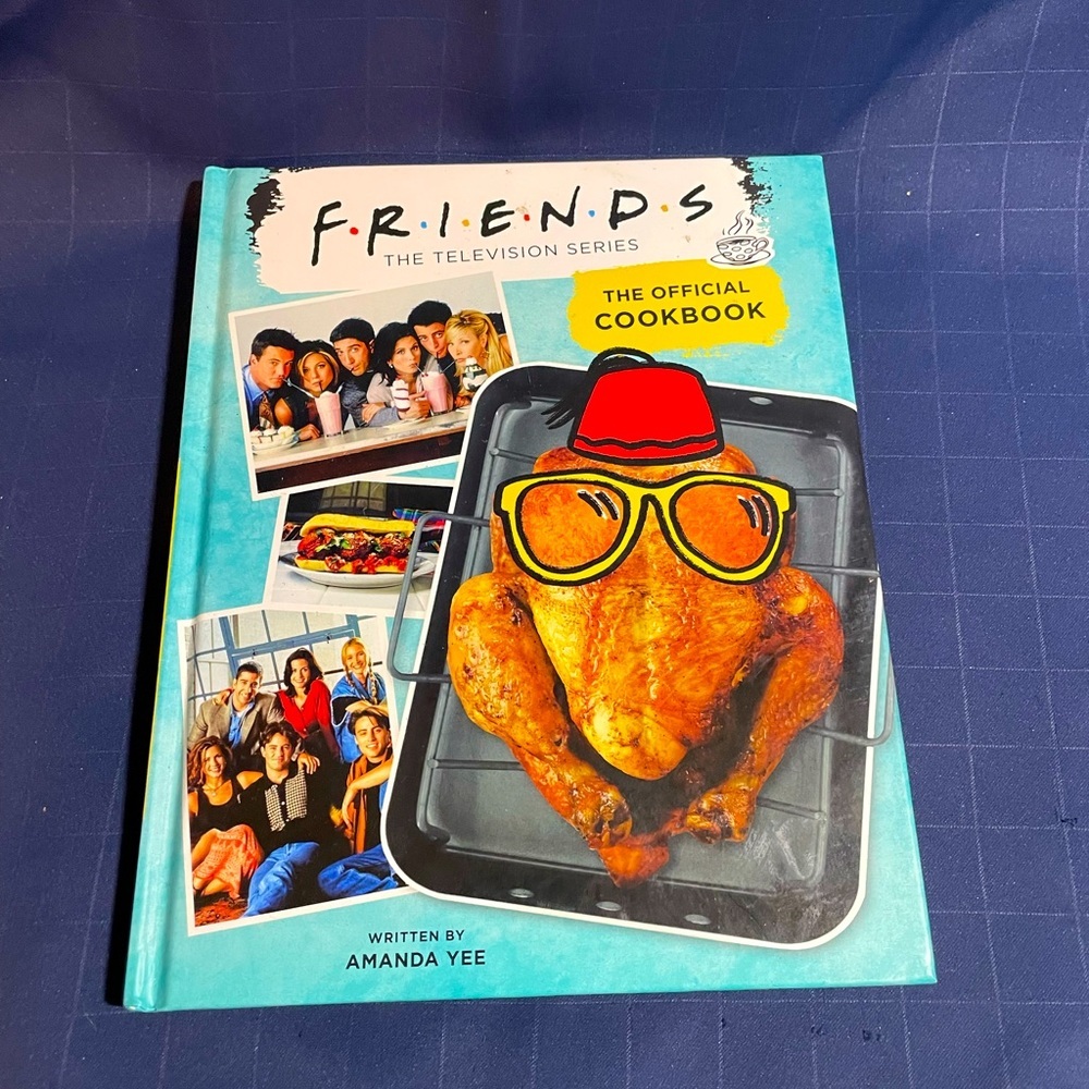 Friends: The Official Cookbook (2020) hardcover illustrated book